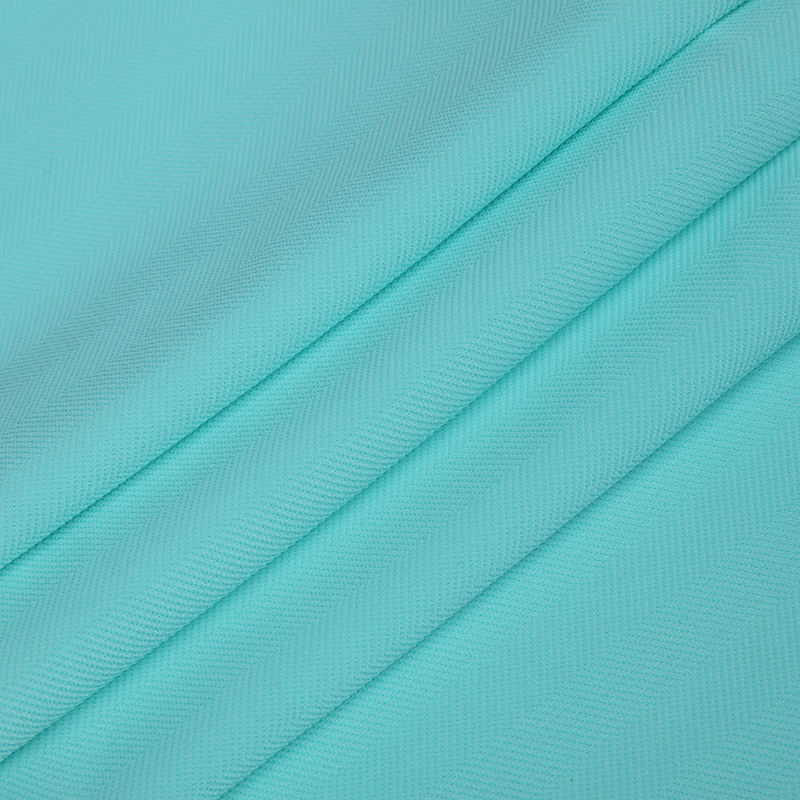 APJ1017 Çözgü Örtü Jacquard Kolay Gerçek Altın Polo Gömlek Elastik Kumaş