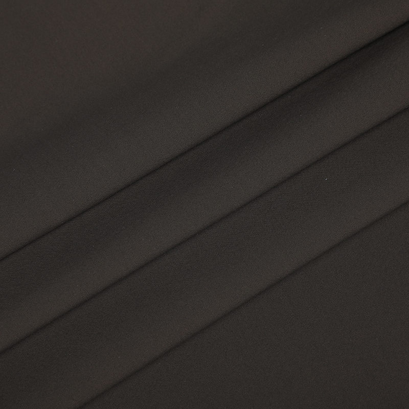 APS1082 Brocade Yüksek Elastik Mikro Kırışıklık Çift Çarpıcı Düz ​​Günlük Giysi Kumaş